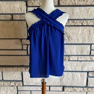 Gorgeous royal blue top by J.Crew. Size 14.